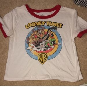 looney tunes crop top